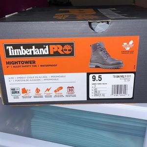 Black Timberland Pro Waterproof Boots